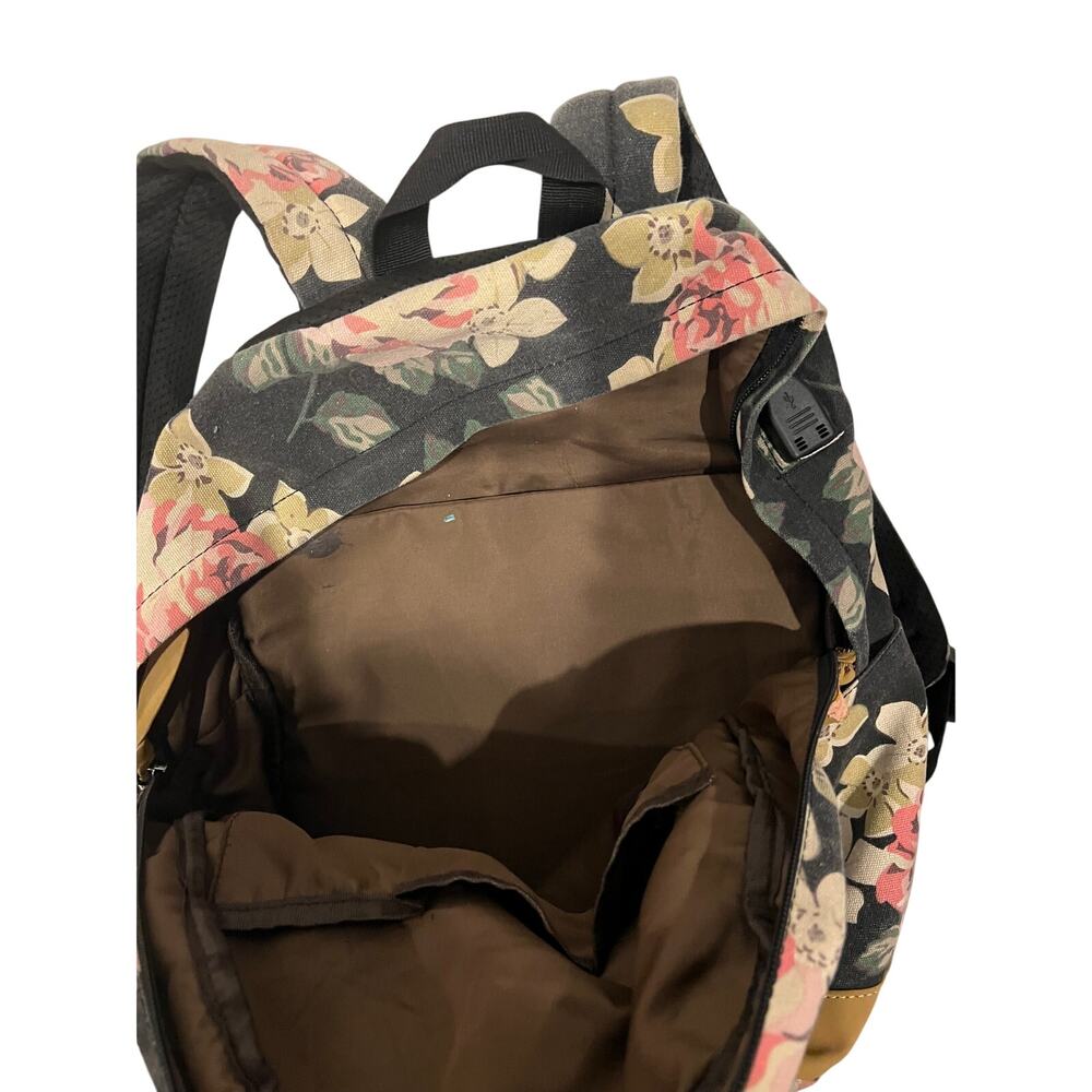 Floral Backpack for School Or Work (Teen or Adult) 21L - Picture 3 of 3